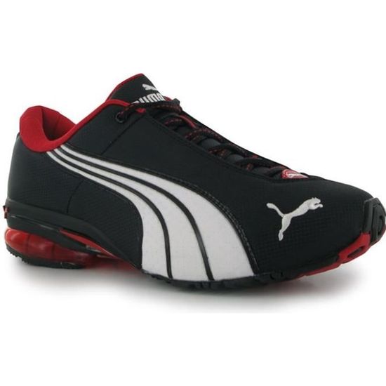 Baskets Homme Puma Noir et Rouge noir et rouge Cdiscount