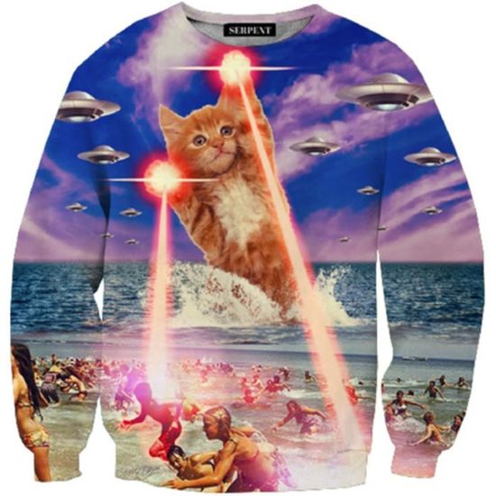 Sweat Shirt Ferme Col Rond Imprime Drole Chat A Manches Longues Vetement Original Homme Violet Achat Vente Sweatshirt Cdiscount Sweat Shirt Ferme Col Rond Imprime Drole Chat A Manches Longues Vetement Original Homme Violet Achat Vente Sweatshirt Cdiscount