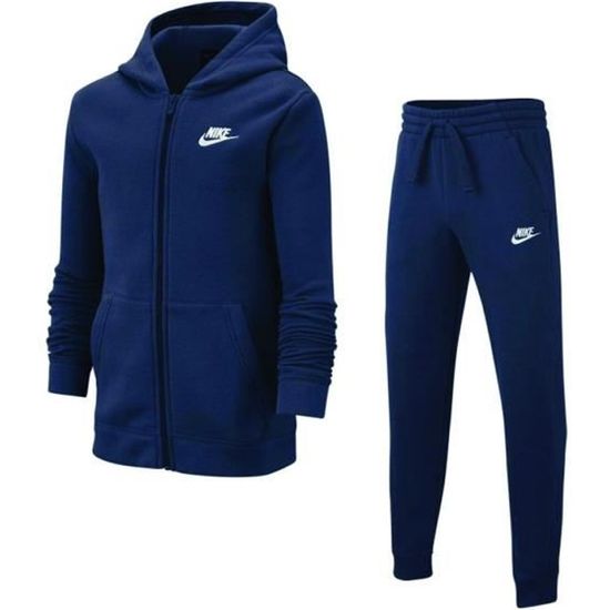Nike survetement homme bleu best sale