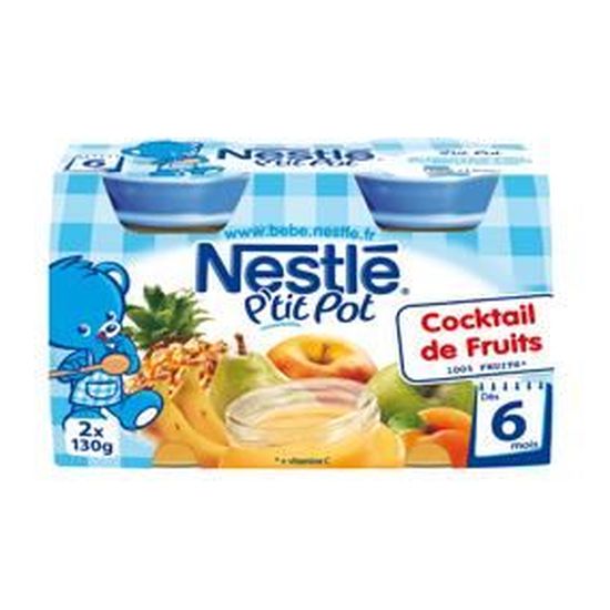 Nestle P Tit Pot Cocktail De Fruits Achat Vente Compote Dessert Fruite Nestle P Tit Pot Cocktail De Fruits Cdiscount