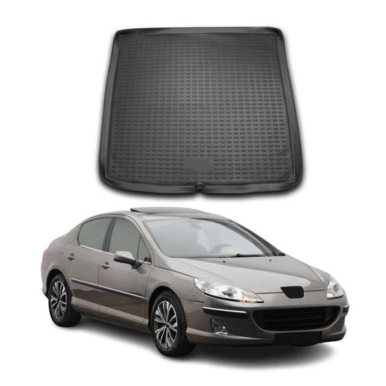 For Peugeot 407 2004-2010 Car Floor Mats Rubber All Weather - View #7