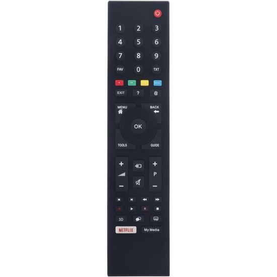 Télécommande De Rechange RC3214801/03 Pour Grundig Smart TV - Compatible Nombreux Modèles - Sans Programmation