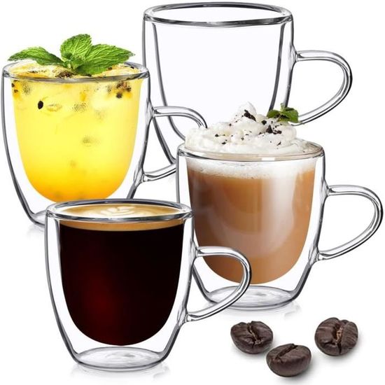 Lot De 4 Tasses Cérémonie Viking En Corne - Idée Cadeau Noël Ou Déco Médiévale