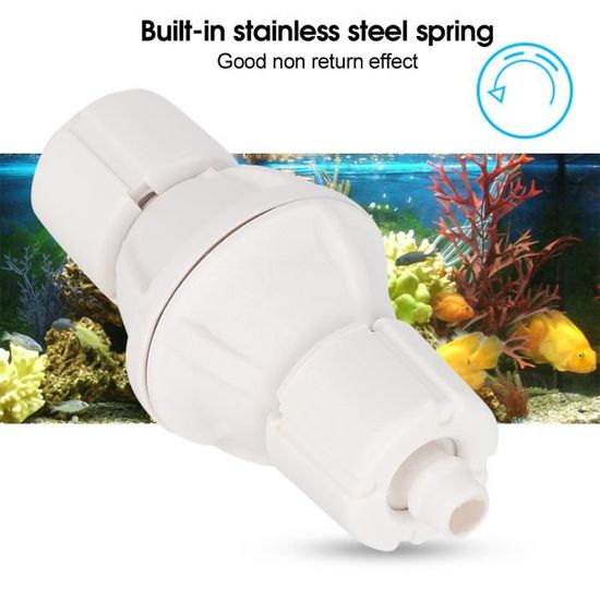 Clapet Anti-Retour en Plastique de 8 mm avec Valve Anti-Retour à Sens Clapet Anti-Retour en Plastique de 8 mm avec Valve Anti-Retour à Sens