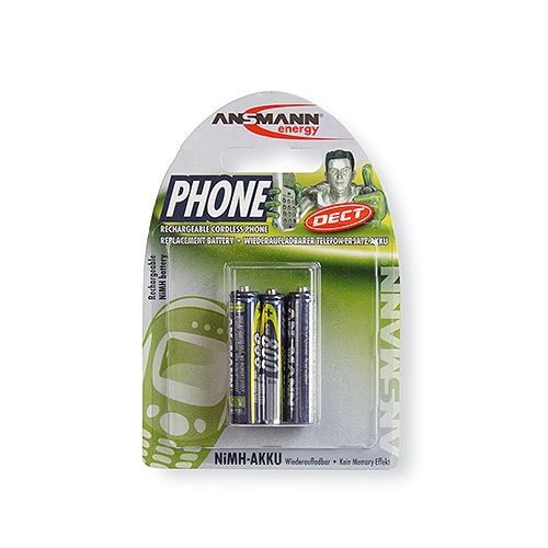 ANSMANN - LR03 NIMH 3 X AAA - BATTERIES RECHARG…