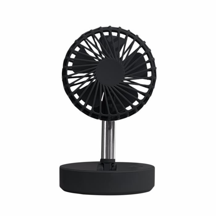 Nouveau mini ventilateur de bureau alimenté par USB avec 3 vitesses, flux d'air puissant mais silencieux_T3097