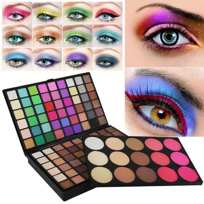 OMBREAPAUPIERE 123 Color Cosmetic Matte Eyeshadow Cream Eye Shadow Makeup Palette Shimmer Set WTX80626481 _zi5246