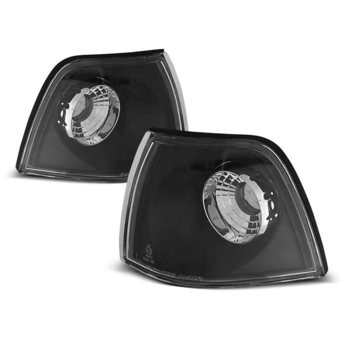 Paire de clignotant BMW serie 3 E36 berline 90-99 noir (M04)