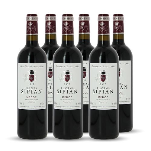 Château Sipian Médoc Rouge 2017 6x75cl