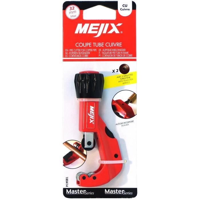 MEJIX Coupe tubes cuivre - Ø 3 à 32 mm