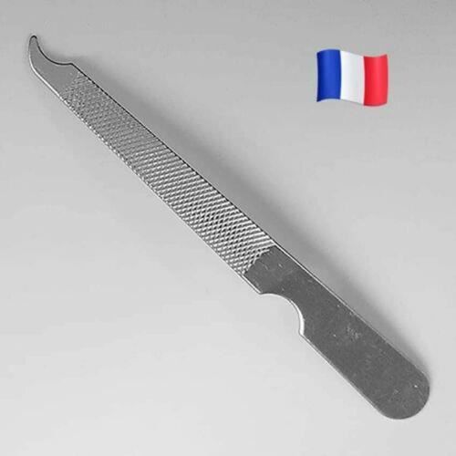 Lime à Ongles outil Manucure Pédicure Double Face 10 cm acier inoxydable nail