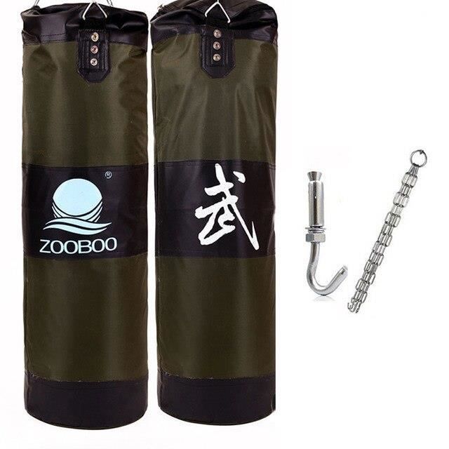 Nouveau 100cm boxe sac de boxe Fitness sacs de sable frappe goutte creux vide sac de sable Art Martial entraîn*ME1489