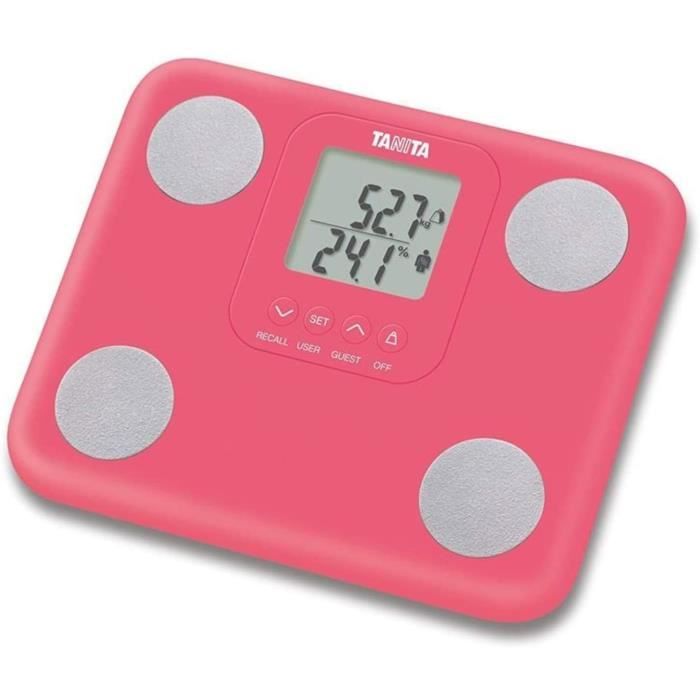 Tanita - BC-730PK - Balance Impédancemètre - 8 Mesures - Rose