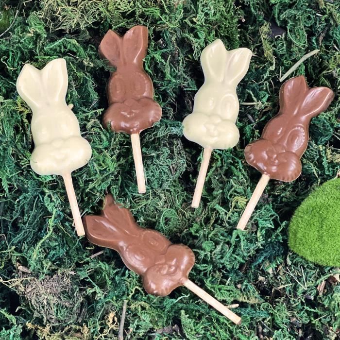 LUCETTE LA SUCETTE LAPIN LOT DE 5 CHOCOLAT LAIT - CHOCOLAT DE PAQUES