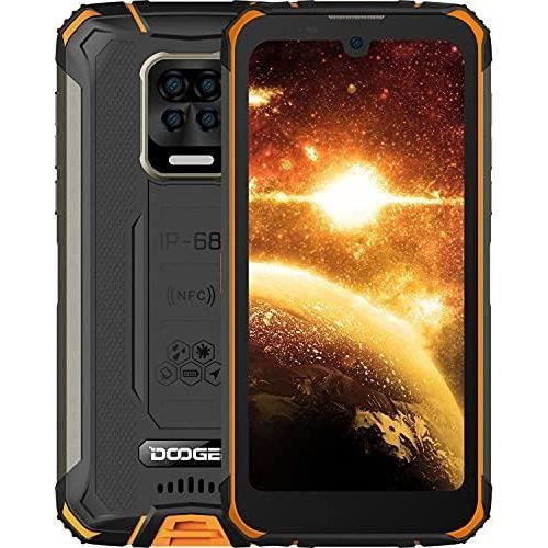 DOOGEE - 10050mAh Telephone Portable Incassable, S59 Smartphone Incassable Octa-Core 4Go RAM+64Go ROM (SD 256Go), 16MP+16MP, Écran