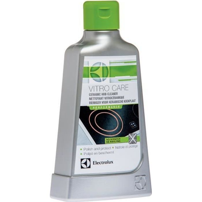 ELECTROLUX - Crème nettoyante pour Plaques vitrocéramique, 250 ml