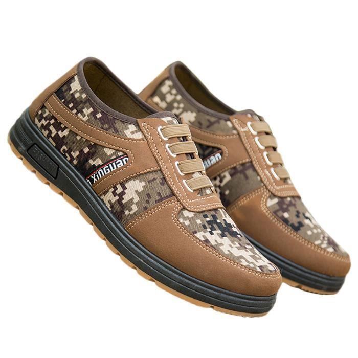 Minetom Homme Chaussures en Toile Décontractée Bateau Mocassins Loisir Espadrilles Confortable Baskets Slip-on en Toile