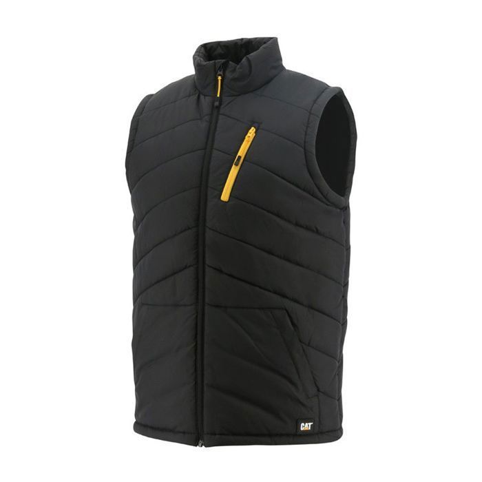 Gilet de travail matelassé sans manches Caterpillar - Noir