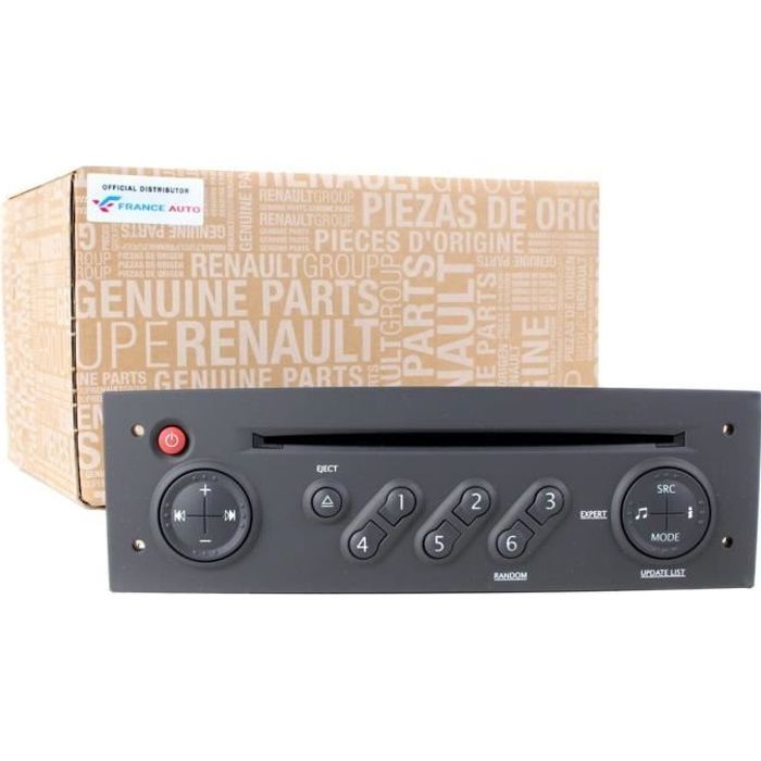 Autoradio Lecteur CD Update List Renault Clio III Kangoo Megane Scenic II Modus RENRDW330-00 8200607915 L350