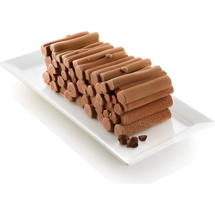 SILIKOMART Moule à bûche Forêt
