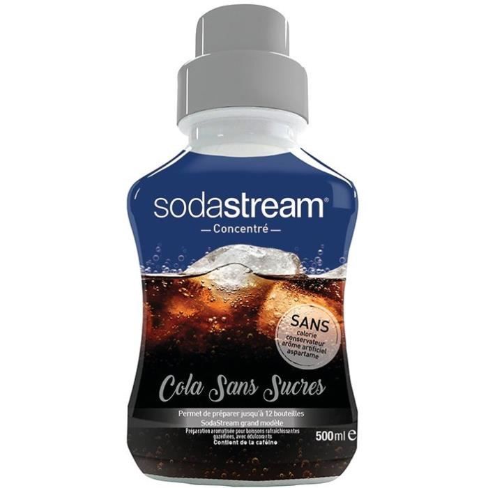 SODASTREAM Concentré cola sans sucre - 500 ml
