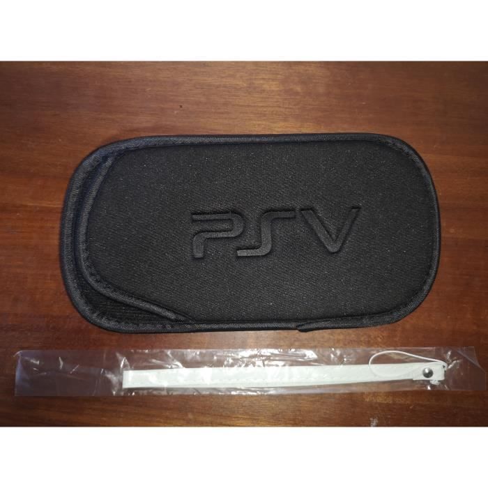 HOUSSE DE PROTECTION TRANSPORT PS VITA /PSP SONY +Dragonne