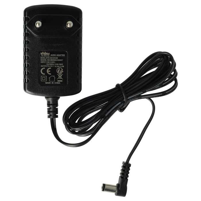 vhbw Chargeur, câble d'alimentation AC compatible avec Siemens Gigaset C610, C610A, C620, C620A, CL540, CL540A, CL750, CX590, CX595,