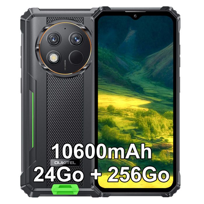 OUKITEL G1 256GB 緑 スマートフォン Oukitel G1 - Ficha