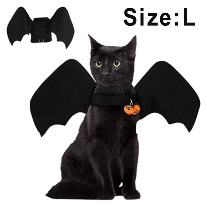 Meilleurs prix pour Ailes de chauve-souris pour chat costume dHalloween accessoires mignons pour chiots et chats