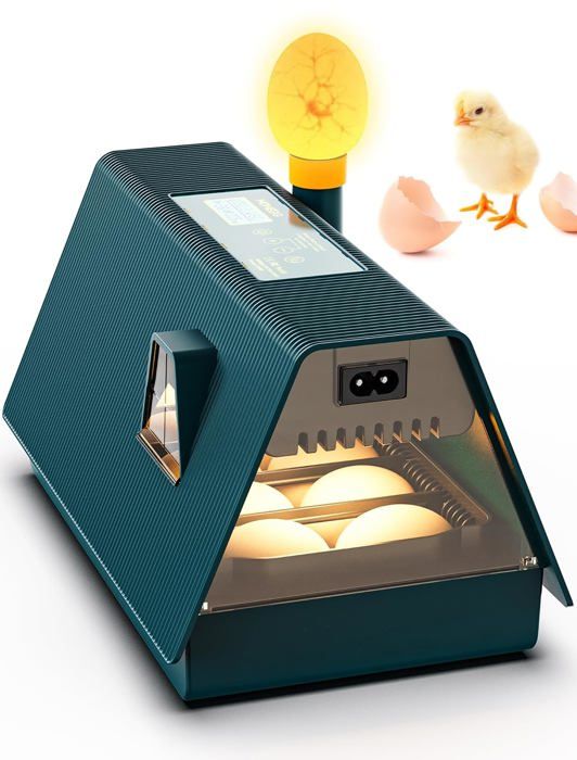 Meilleurs prix pour INCUBATEUR 10 œufs automatique, contrôle température/humidité, écran numérique et retourneur intégré