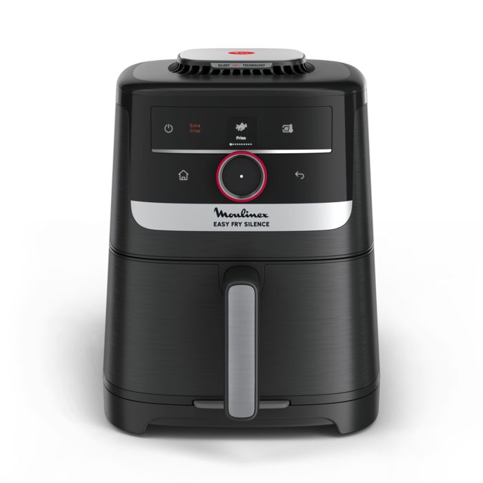Moulinex Easy Fry Silence air fryer 5 L Technologie Silence Système Easy Clean & Store Interface pas-à-pas intelligente Noir