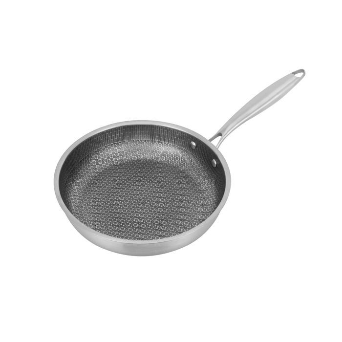 Poêle Pliante En Inox Avec Poignée Amovible - Antiadhésive, Portable, Parfaite Pour Camping Et Cuisine (16 Cm) - 14