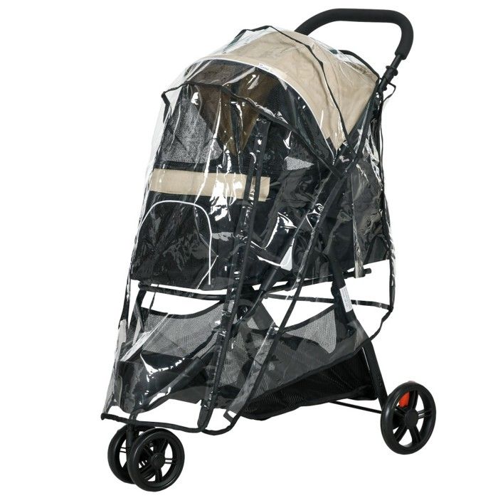 Comparer les prix de Poussette Pour Animaux 2 En 1 Pliable - Pour Chiens&chats
