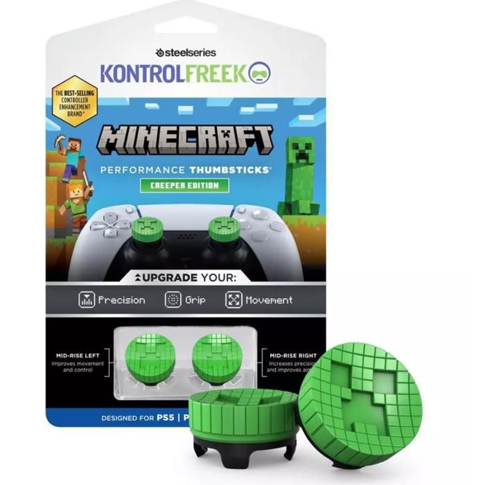 Accessoire manette Minecraft Creeper PS5 Kit - vue 2
