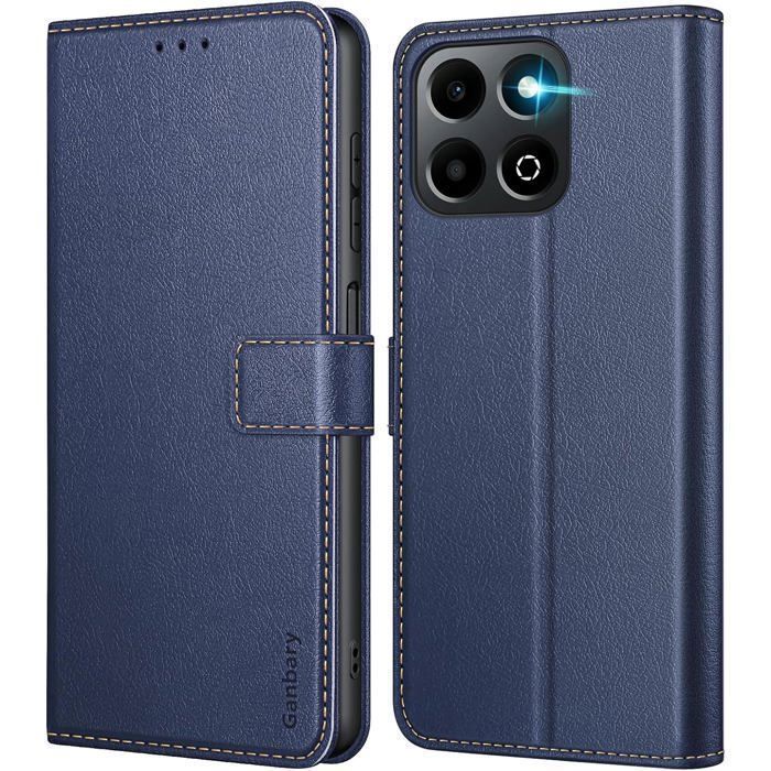 Étui Portefeuille Aimanté Pour Honor 400 Lite - Silicone TPU Avec Support Et Motif Chat Kawaii