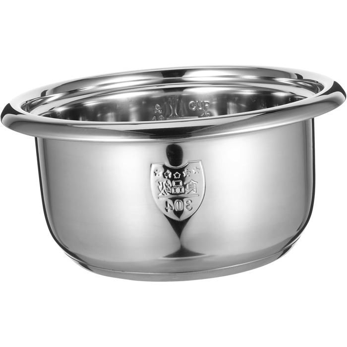 Pot de cuisson acier inox pour cuiseur à riz accessoire haute température nettoyage facile marques