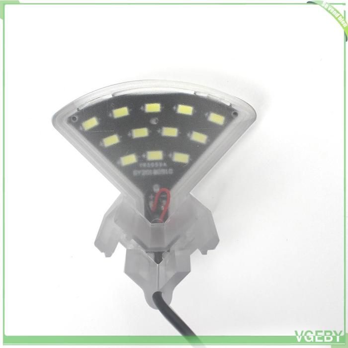 Lumière LED pour aquarium - FAFEICY - Lampe à pince éventail - 12 LED SMD5730 - 5W USB 150cm - Noir/Transparent