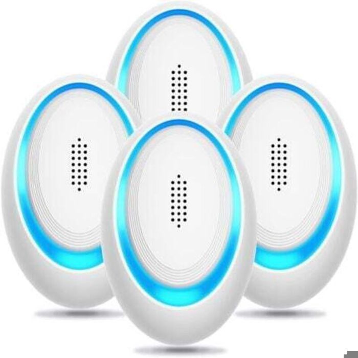 Répulsif à ultrasons 4 en 1 anti-nuisibles intérieur – efficace contre souris moustiques et araignées