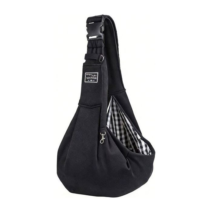 Sac de Transport pour Chien Chat Réglable Sac à Bandoulière Mains Libres Petit Chien pour Chiens/Chats de Taille Moyenne Jusquà