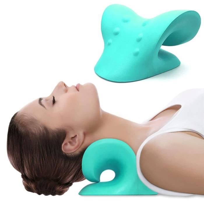 Oreiller ergonomique cervical 74X48cm Oreiller confort du sommeil