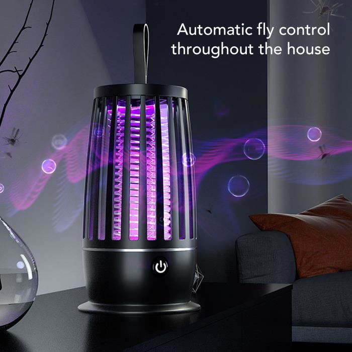 Lampe Anti-mouches - AKOZON - Électrique - Tube piège à mouches - Haute tension 3000 V - Durable