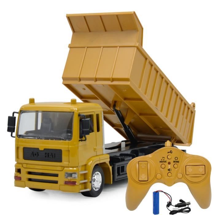 AIYAPLAY Camion Benne Électrique, 3-6 km/h, Voiture à Pousser, Benne basculante, Lumières & Musique, pour 3-5 ans | France AIYAPLAY Camion Benne Électrique, 3-6 km/h, Voiture à Pousser, Benne basculante, Lumières & Musique, pour 3-5 ans | France