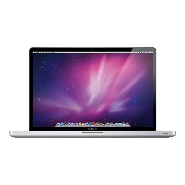Top achat PC Portable Apple MacBook Pro Core i7 2.2 GHz MacOS X 10.7 Lion 4 Go RAM 750 Go HDD graveur DVD double couche 17" 1920 x 1200 Radeon HD… pas cher