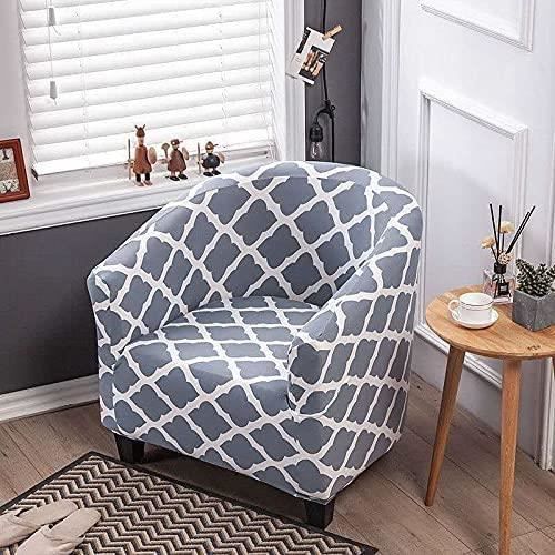 Housse De Fauteuil Cabriolet Extensible – Motif Géométrique Élégant – Protège-Canapé Relax Club – Polyester Élastique Style D