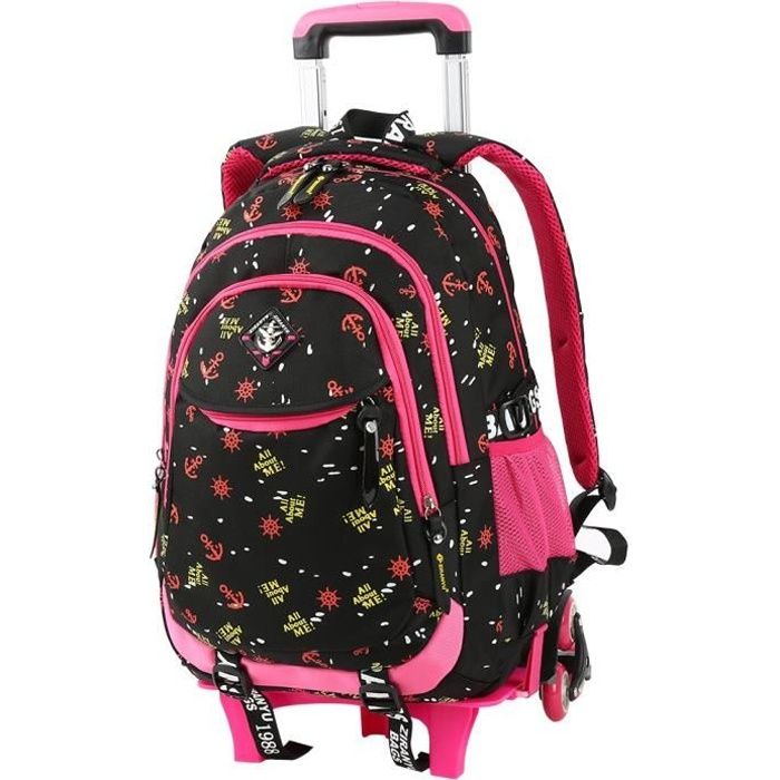 advertise reform faith Sac a roulettes fille - Cdiscount