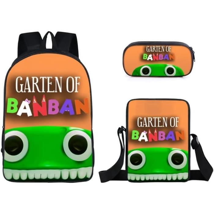 Belidome - Set Scolaire 4 Pièces Cheval Noir (sac, Trousse, Lunch)