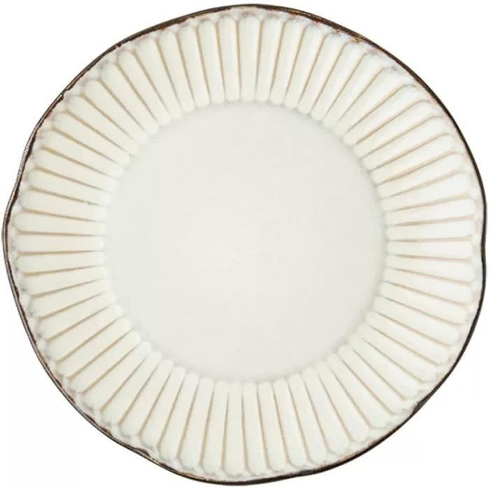 YCCHAH Plaques D'apéritif Assiette De Nourriture Occidentale En Céramique émaillée, Plat De Conception Artistique D'hôtel Créatif, Vaisselle Assiettes