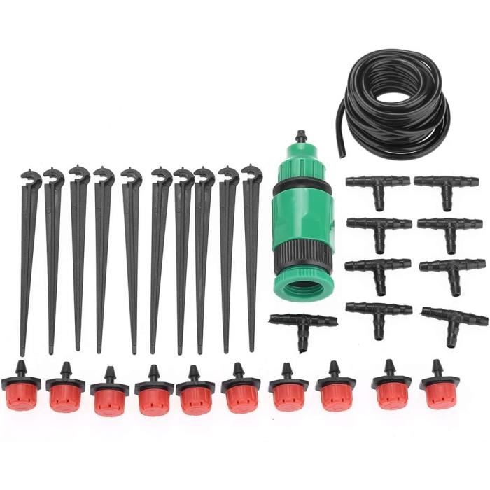 50 Goutteurs D'Irrigation Goutte à Goutte Réglables 4L/H - Système Arrosage Précis Pour Jardin