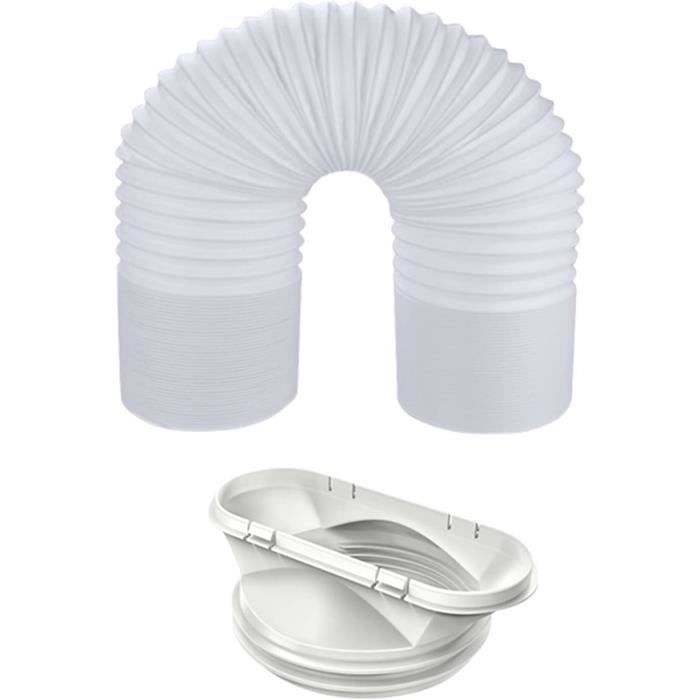 Tuyau Évacuation Climatiseur Mobile 150mm PVC Flexible - 2M Déshumidificateur