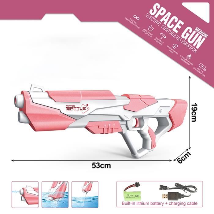 Lot De 3 Pistolets à Eau Enfants - Longue Portée 10m - Idéal Piscine, Plage Et Jardin